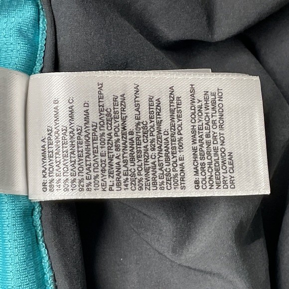 The North Face Skirt Womens Small Gray Blue Athletic Tennis Mini Skort - Picture 10 of 13